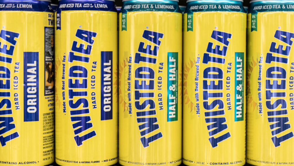twisted tea cans