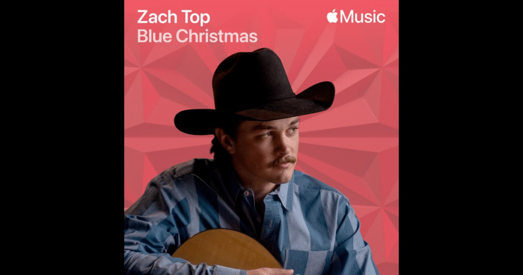 Zach Top Blue Christmas